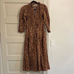 DOEN Philana Dress - size S - Mulberry Vine Floral